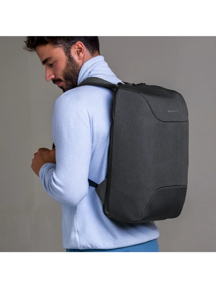 Charlottenborg recycled backpack Charcoal#color_charcoal