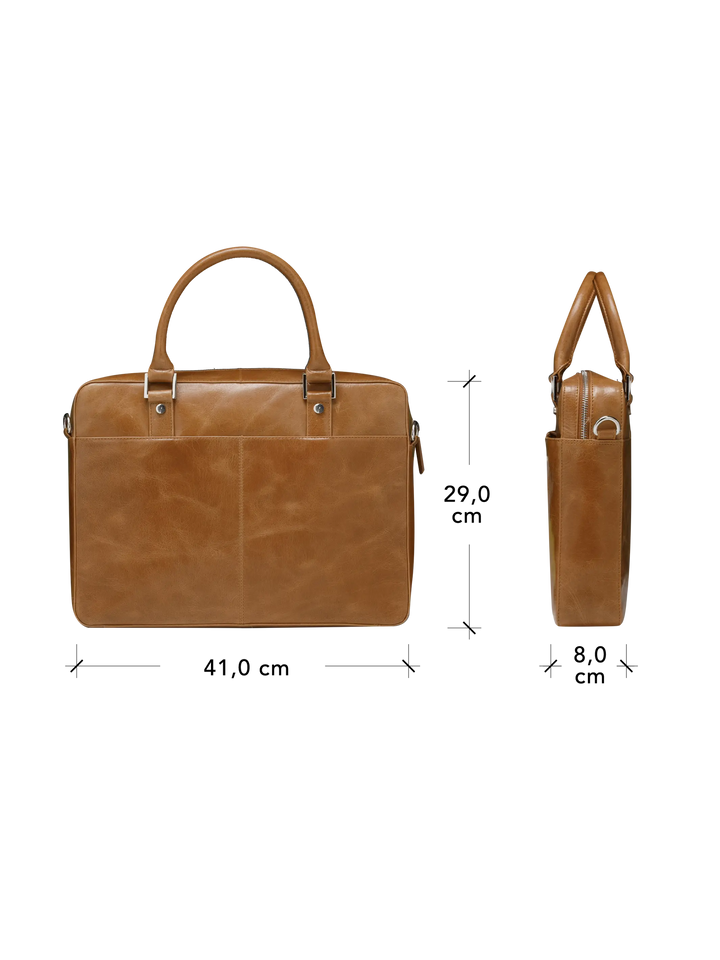 Rosenborg - 16" - Tan Computerbag