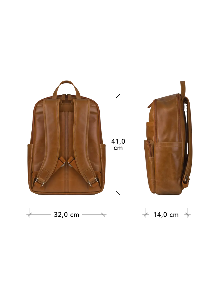 Svendborg - 16" - Tan Backpack