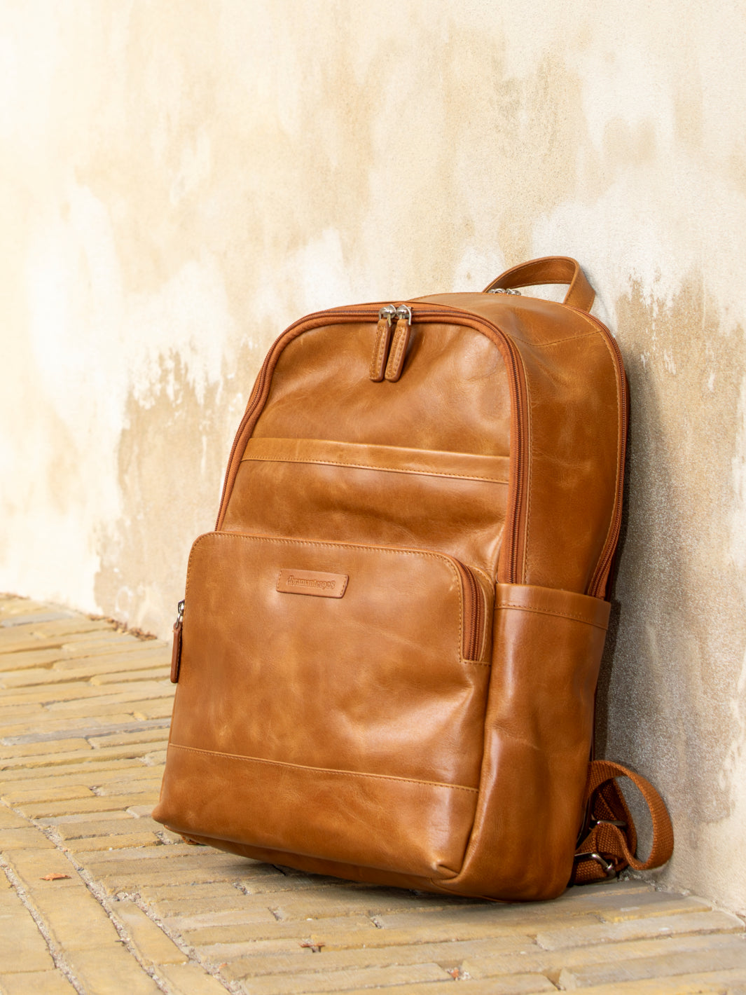 Svendborg - 16" - Tan Backpack