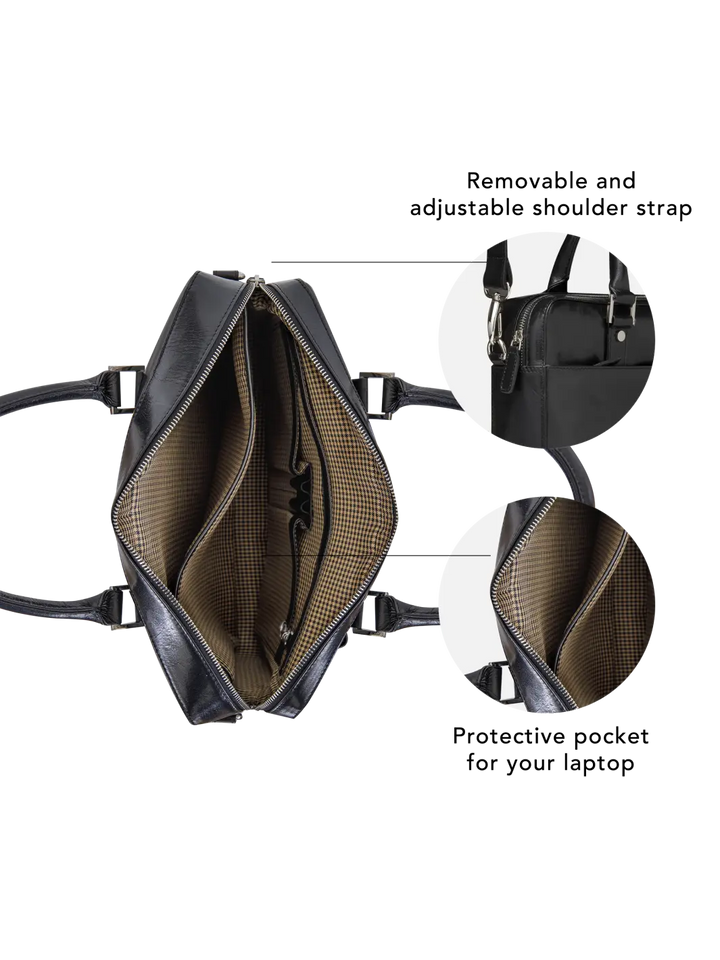 Rosenborg - 16" - Black Computerbag