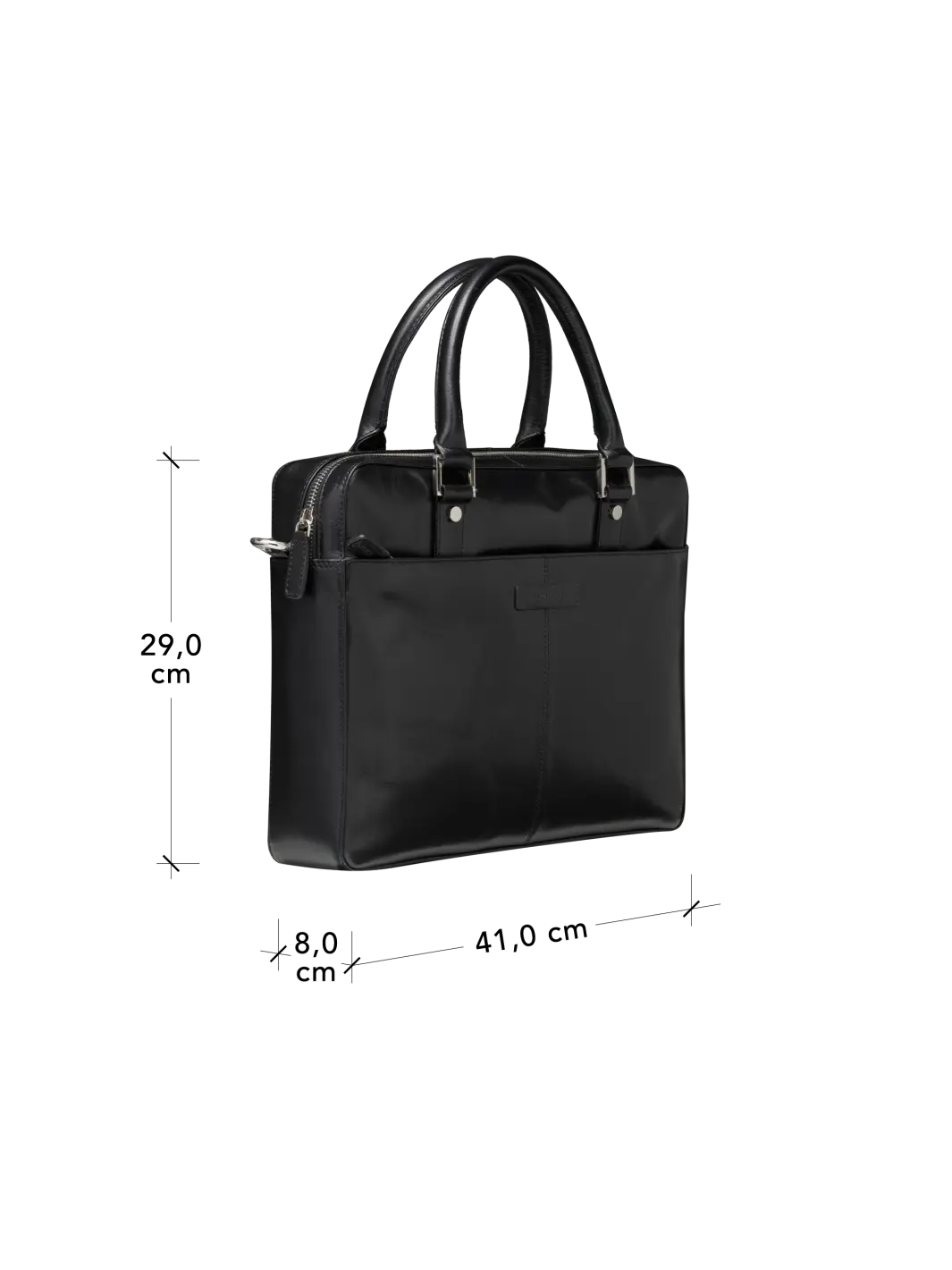 Rosenborg - 16" - Black Computerbag