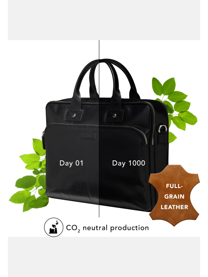 Kronborg - 16" - Black Computerbag