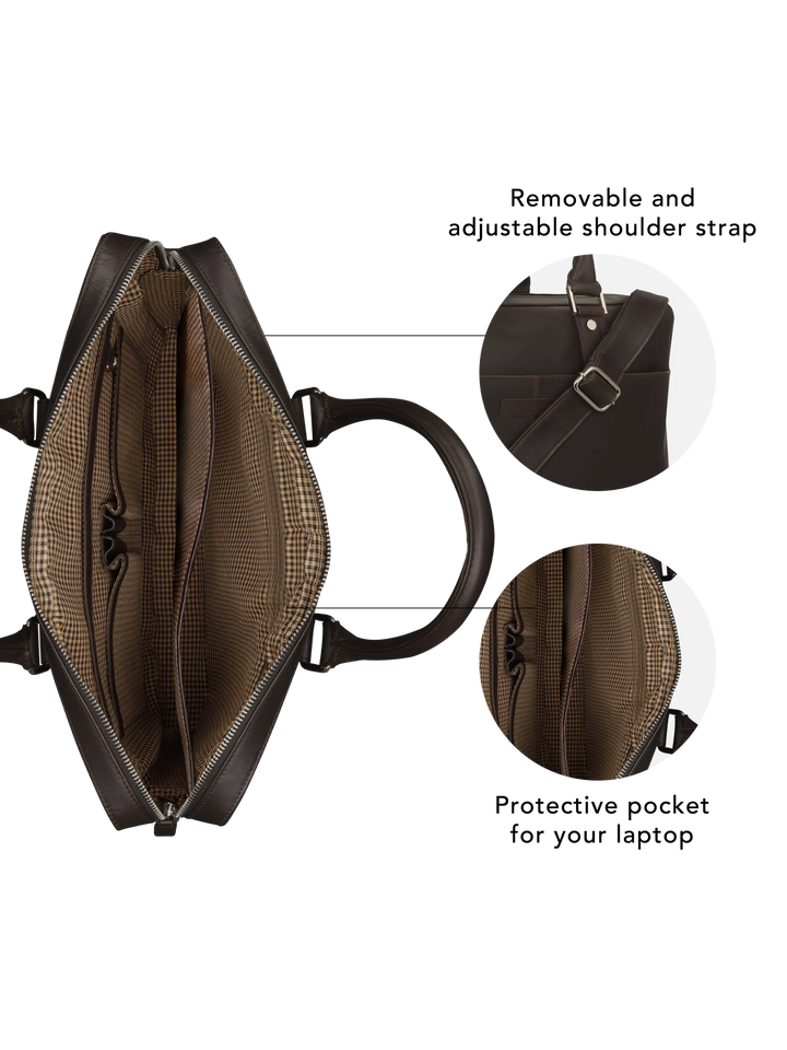 Rosenborg - 16" - Hunter Dark Computerbag