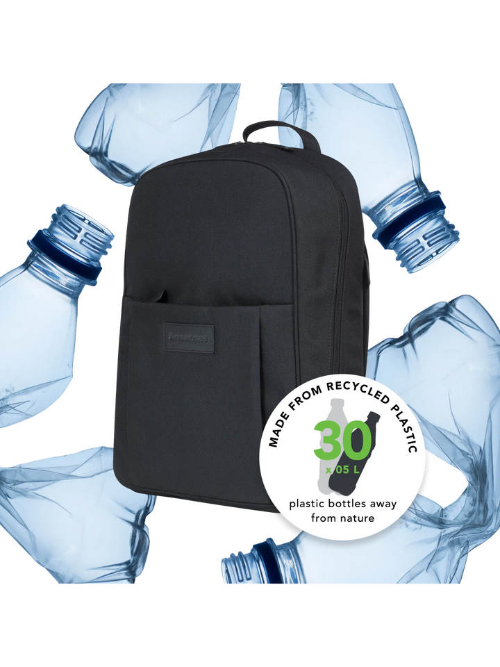 Champs-Elysees - 15" Laptop Backpack Recycled - Black Backpack