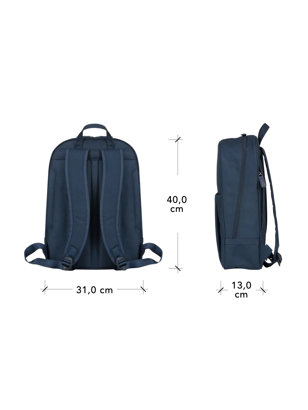 Champs-Elysees recycled backpack Blue#color_blue