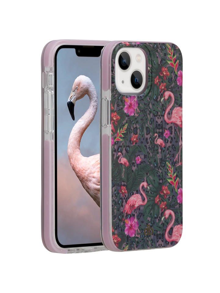 Capri - iPhone 13 mini - Tropical Flamingo Phone Case