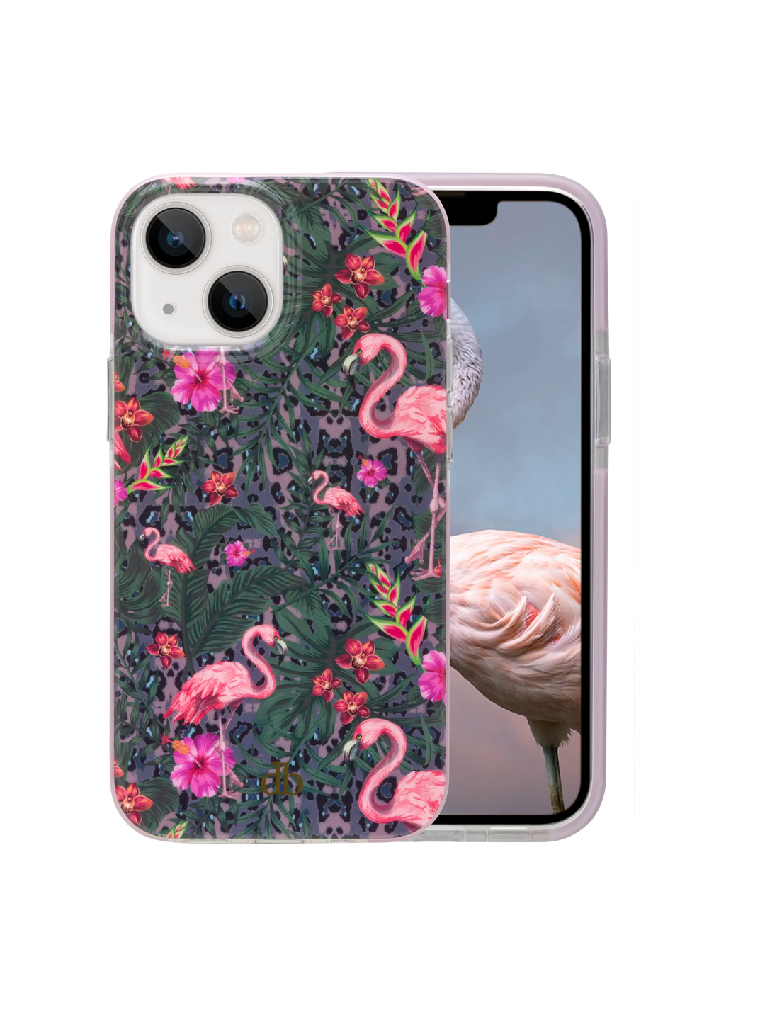 Capri - iPhone 13 mini - Tropical Flamingo Phone Case