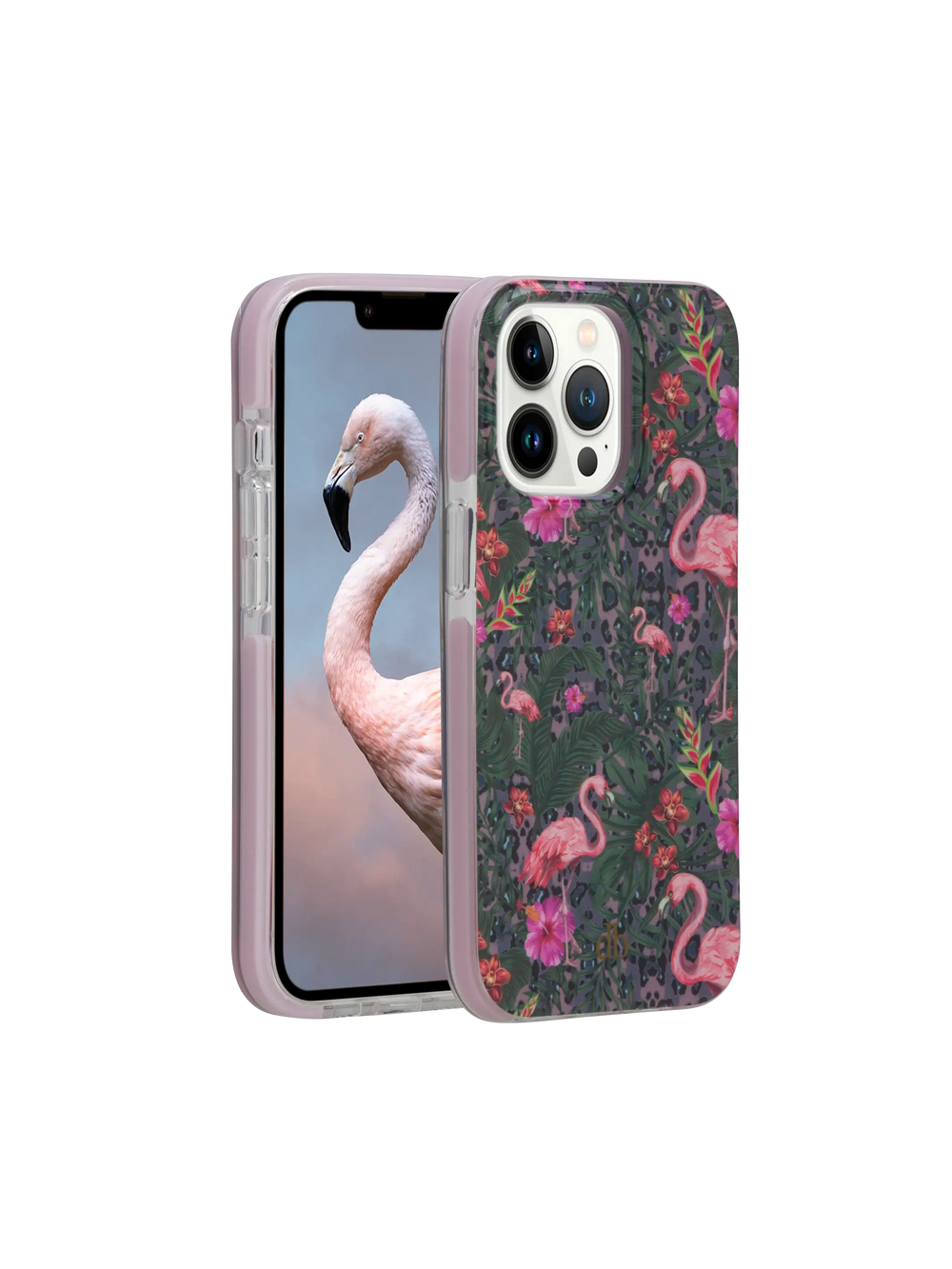 Capri - iPhone 13 Pro - Tropical Flamingo Phone Case