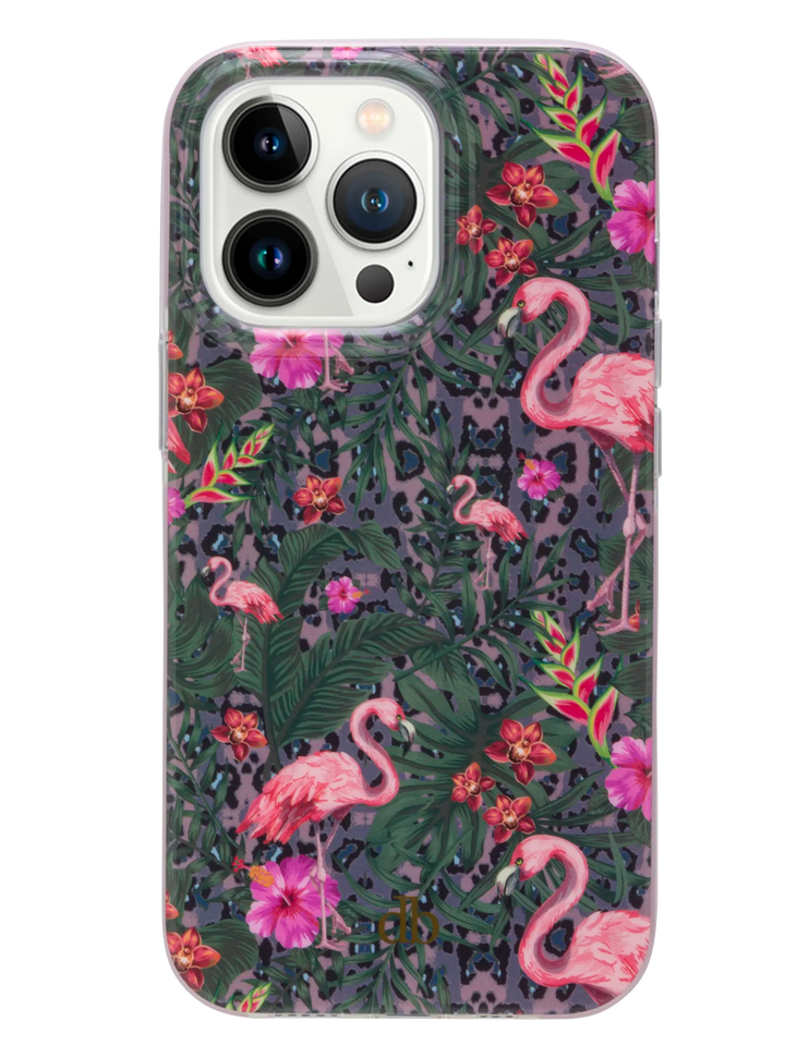 Capri - iPhone 13 Pro - Tropical Flamingo Phone Case