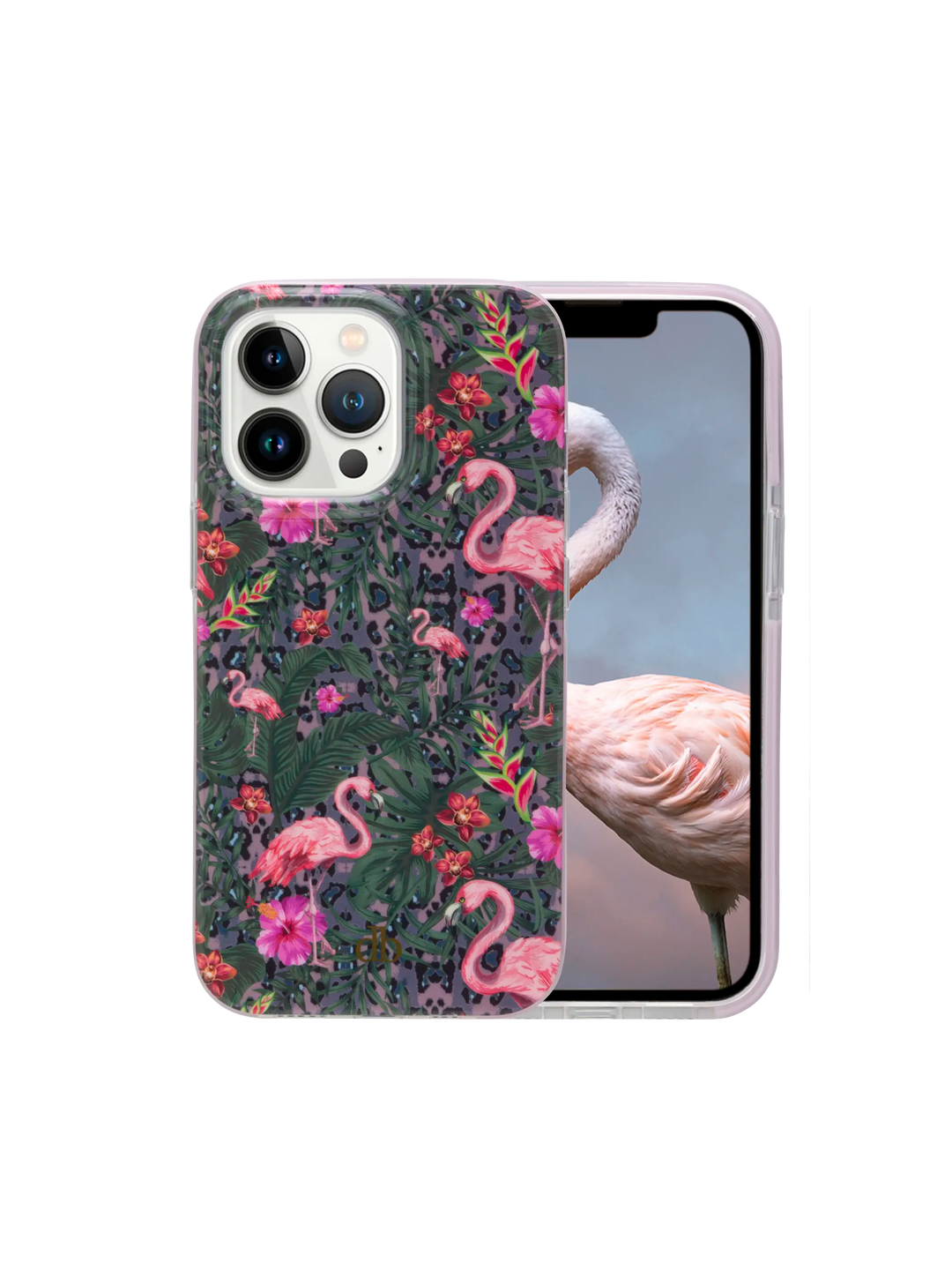 Capri - iPhone 13 Pro - Tropical Flamingo Phone Case