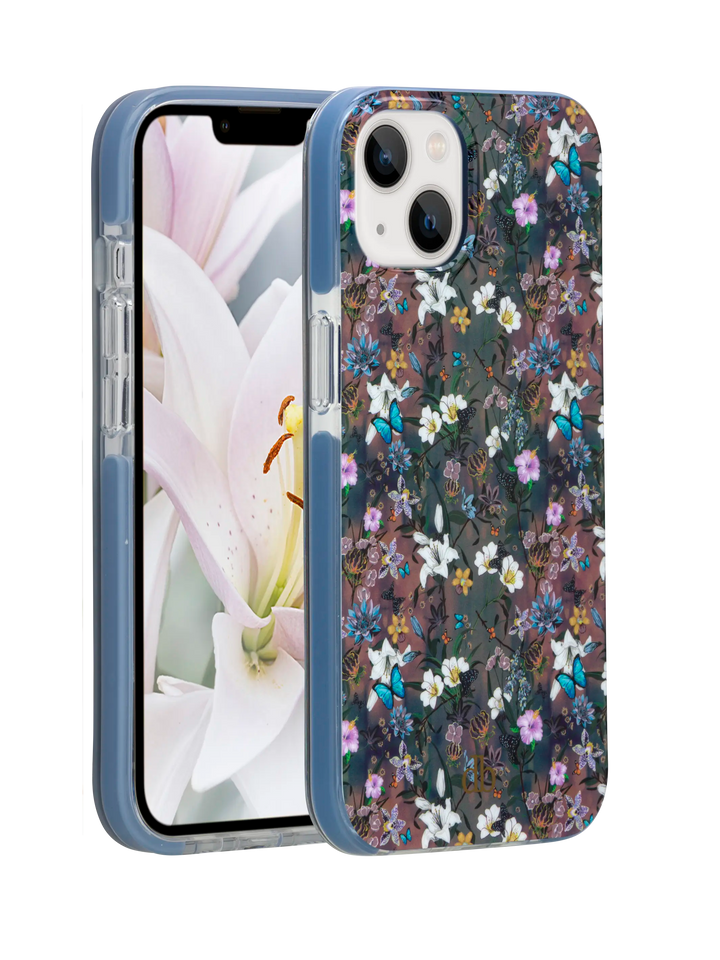Capri - iPhone 13 - White Lillys Phone Case