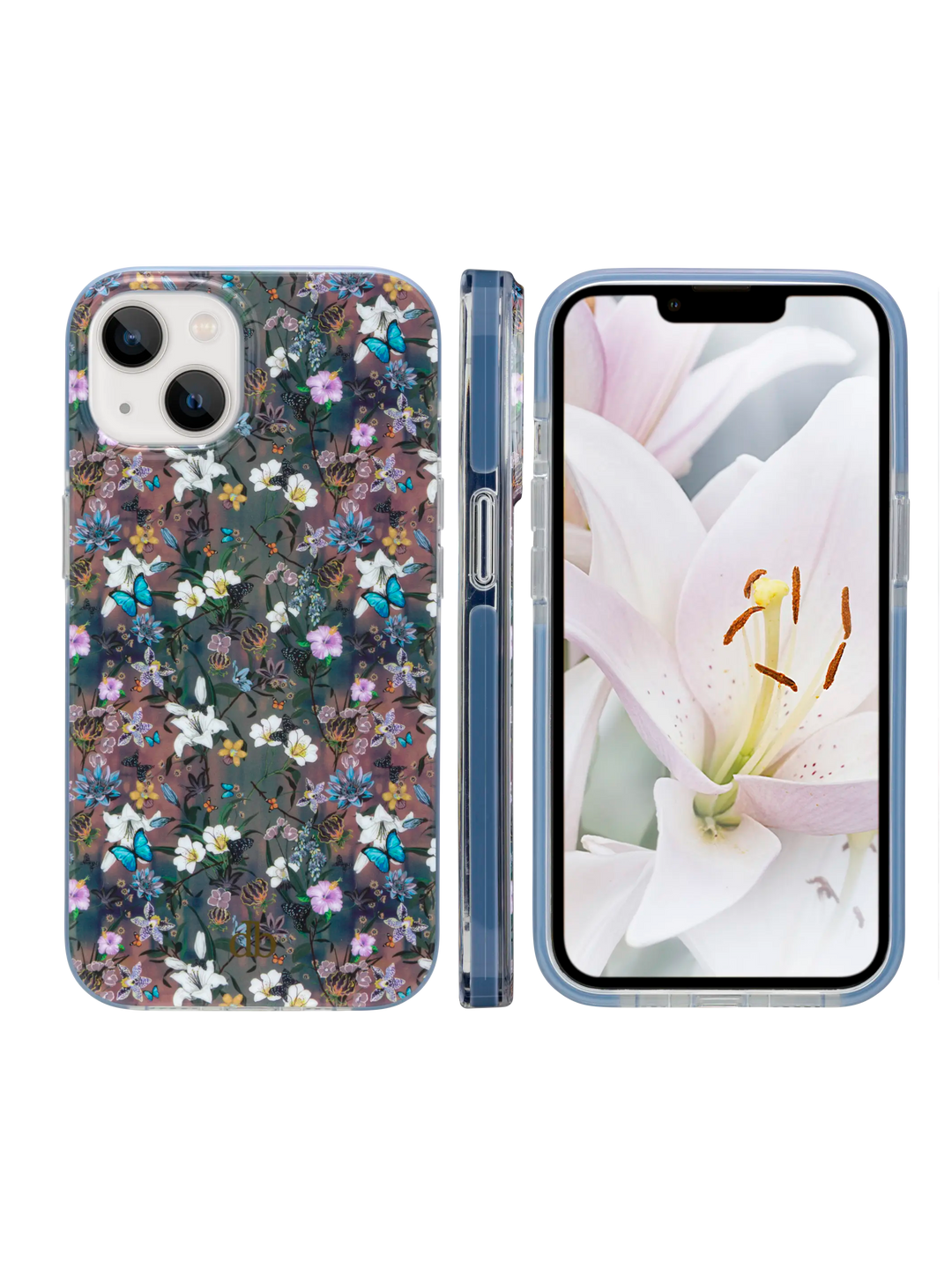 Capri - iPhone 13 - White Lillys Phone Case