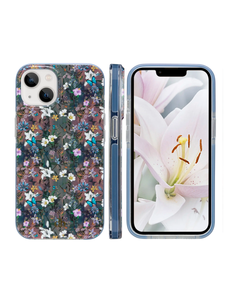 Capri - iPhone 13 - White Lillys Phone Case