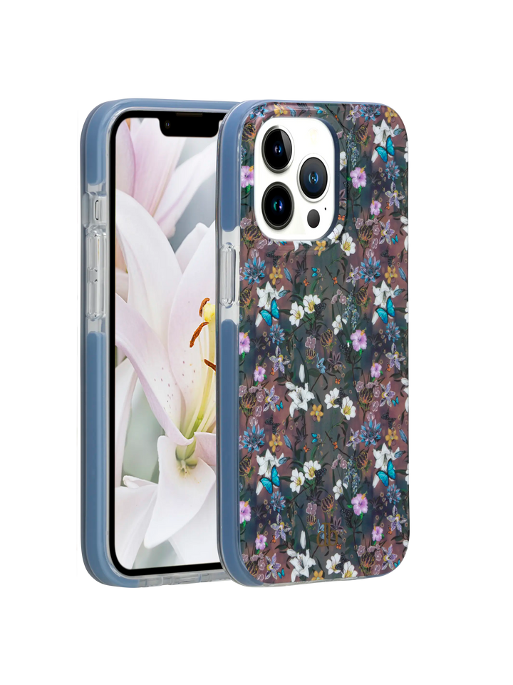Capri - iPhone 13 Pro - White Lillys Phone Case