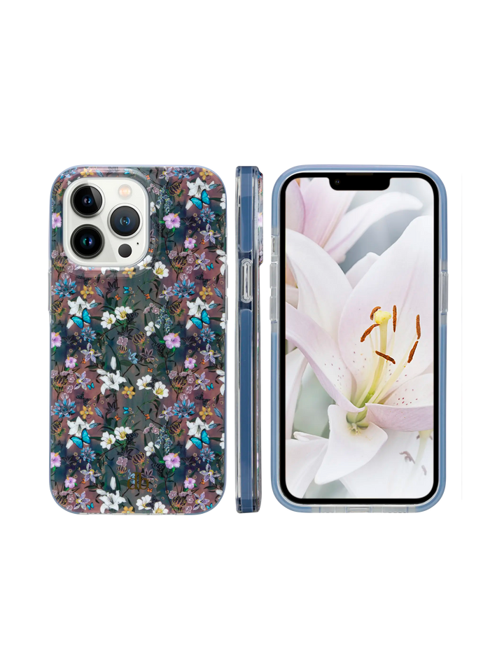 Capri - iPhone 13 Pro - White Lillys Phone Case