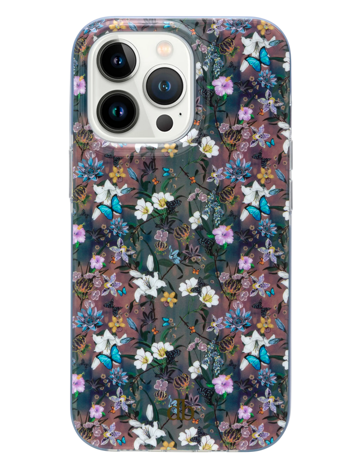 Capri - iPhone 13 Pro - White Lillys Phone Case