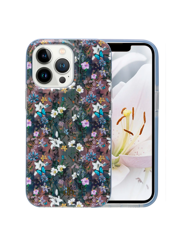 Capri - iPhone 13 Pro - White Lillys Phone Case