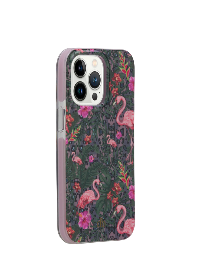 Capri - iPhone 13 Pro Max - Tropical Flamingo Phone Case