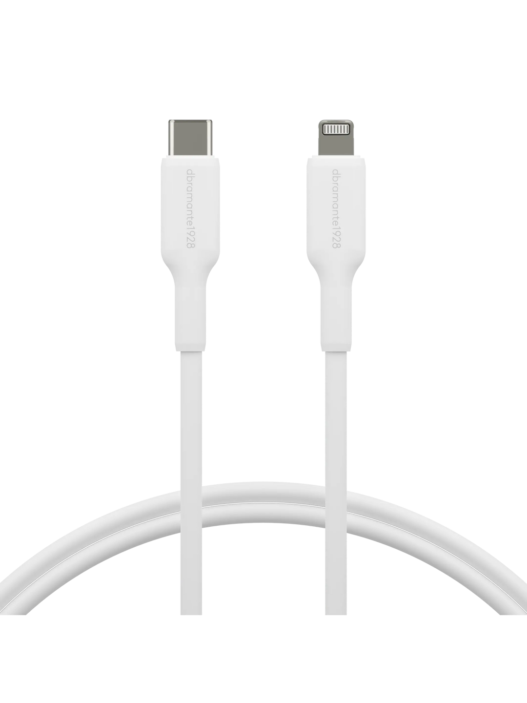 re-charge - Cable 1m USB-C to Lightning - White