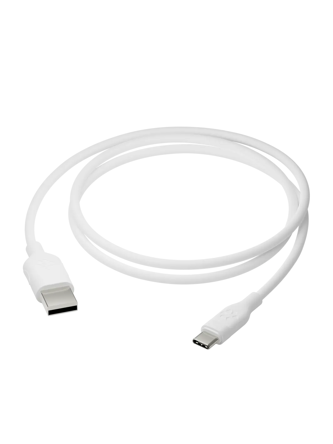 CABLES - STANDARD White USB-A to USB-C 1.2m Cables