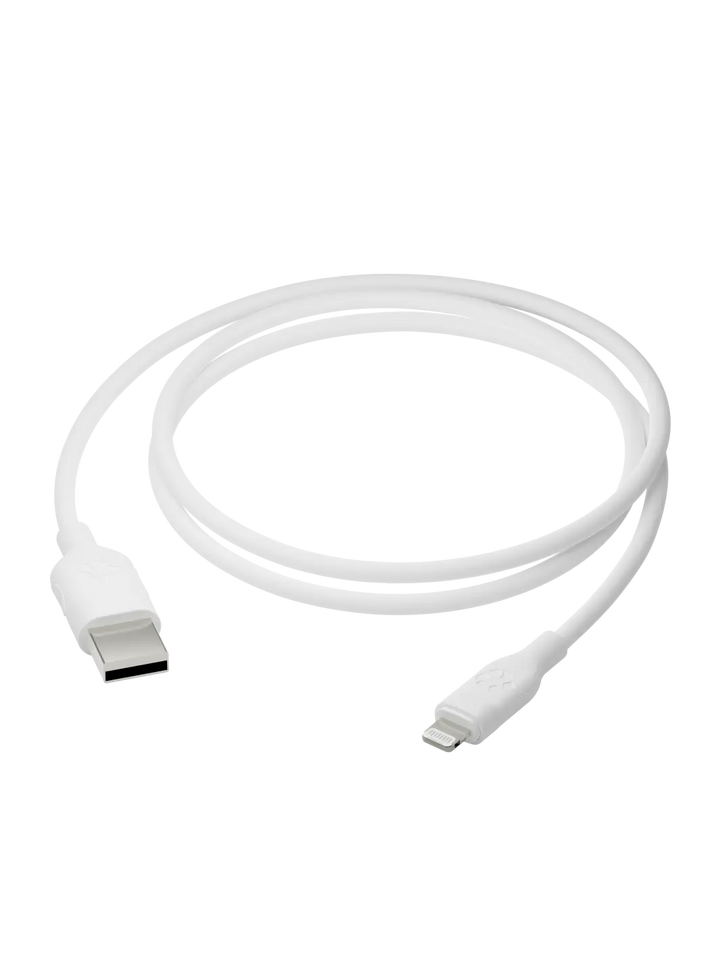 re-charge Pro - Kabel 1,2 m USB-A zu Lightning - Weiß