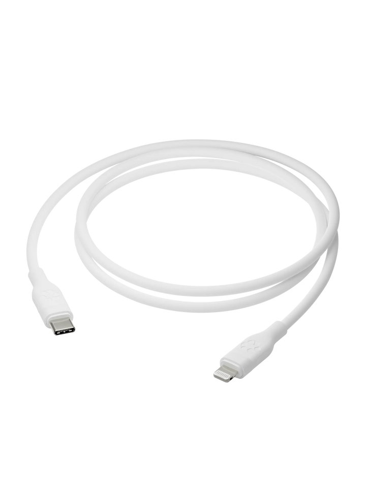 re-charge Pro - Kabel 1,2 m USB-C zu Lightning - Weiß