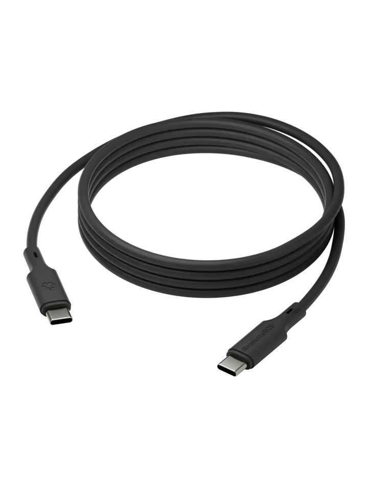 re-charge IT - Cable - 2m USB-C/USB-C 100W - Black Cable