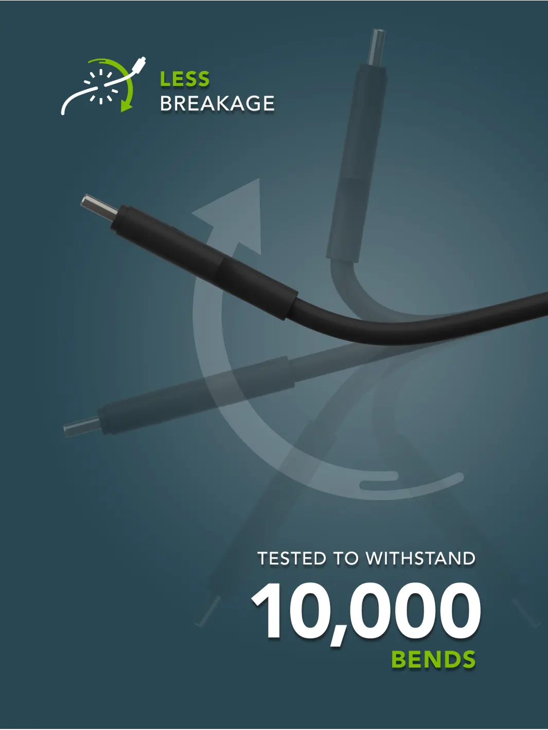 re-charge IT - Cable - 2m USB-C/USB-C 100W - Black