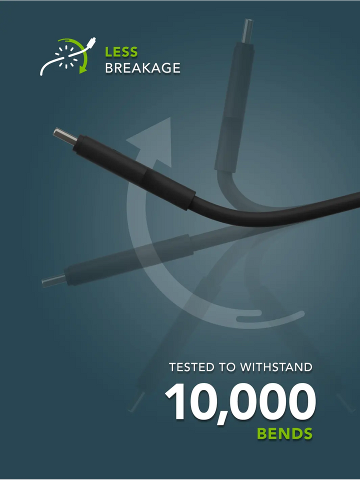 re-charge IT - Cable - 2m USB-C/USB-C 100W - Black