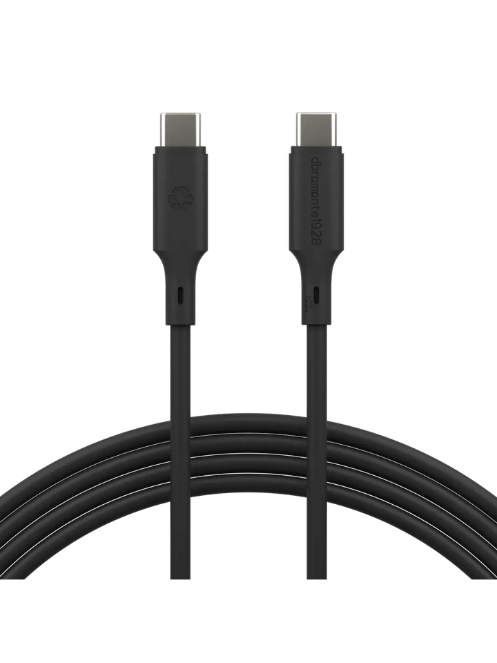 re-charge IT - Cable - 2m USB-C/USB-C 100W - Black Cable