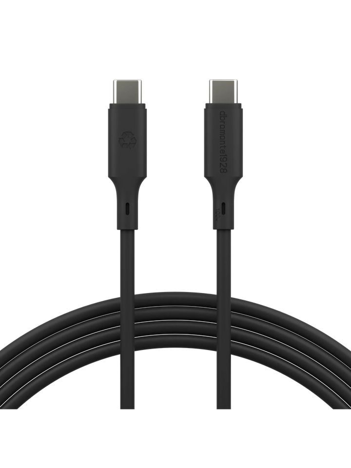 re-charge IT - Cable - 2m USB-C/USB-C 100W - Black Cable