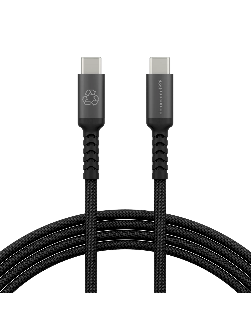 re-charge IT - Cable - Braided - 2m USB-C/USB-C 240W - Black