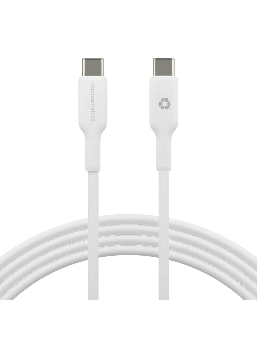 re-charge - Cable - 2m USB-C to USB-C  - White