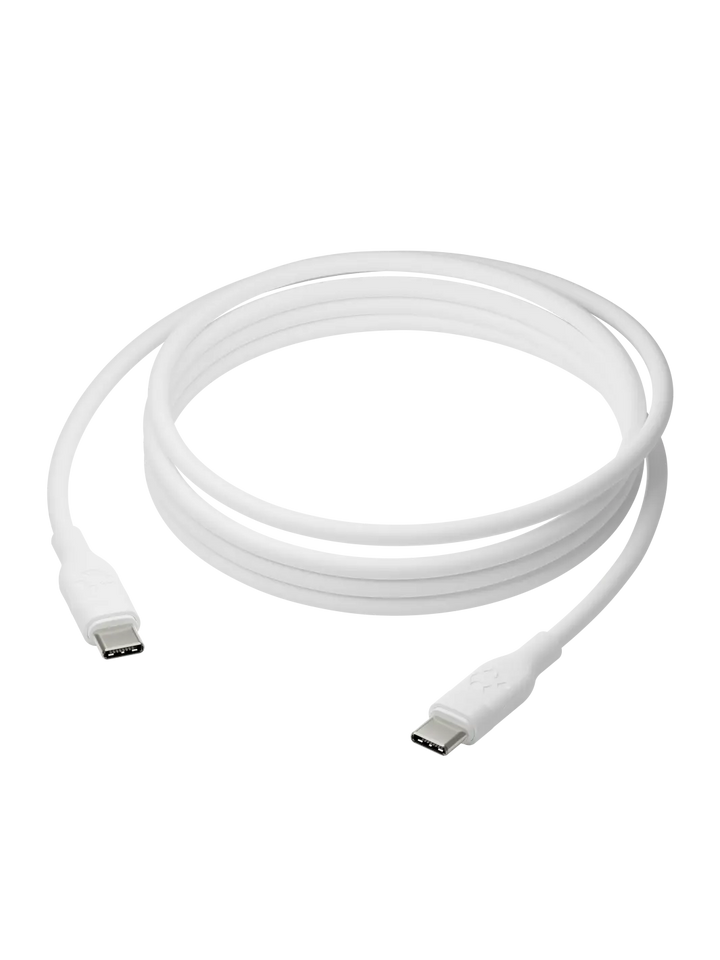 CABLES - STANDARD White USB-C to USB-C 2.5m Cables