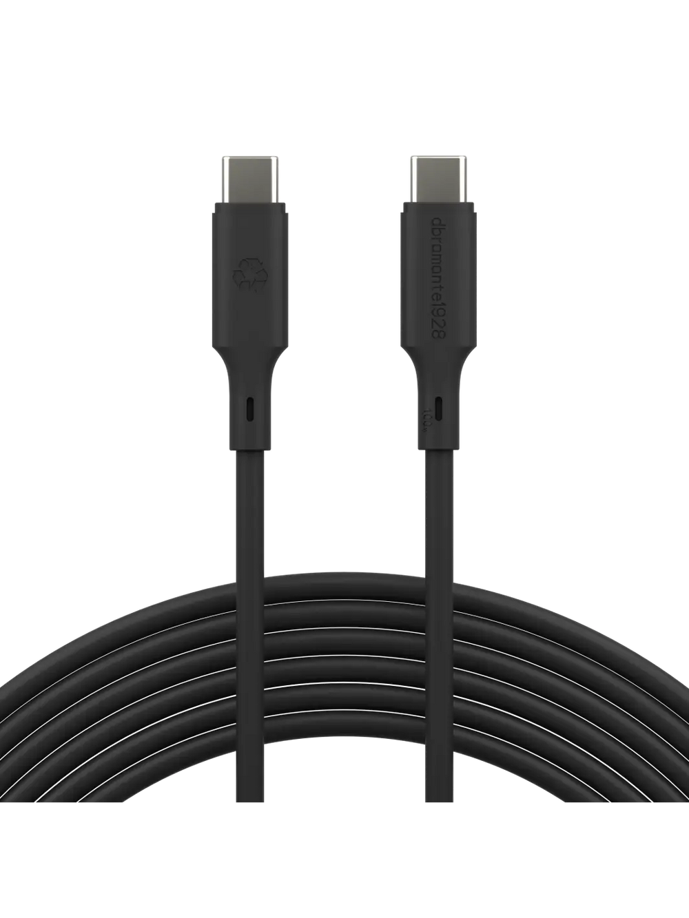 re-charge IT - Cable - 3m USB-C/USB-C 100W - Black Cable