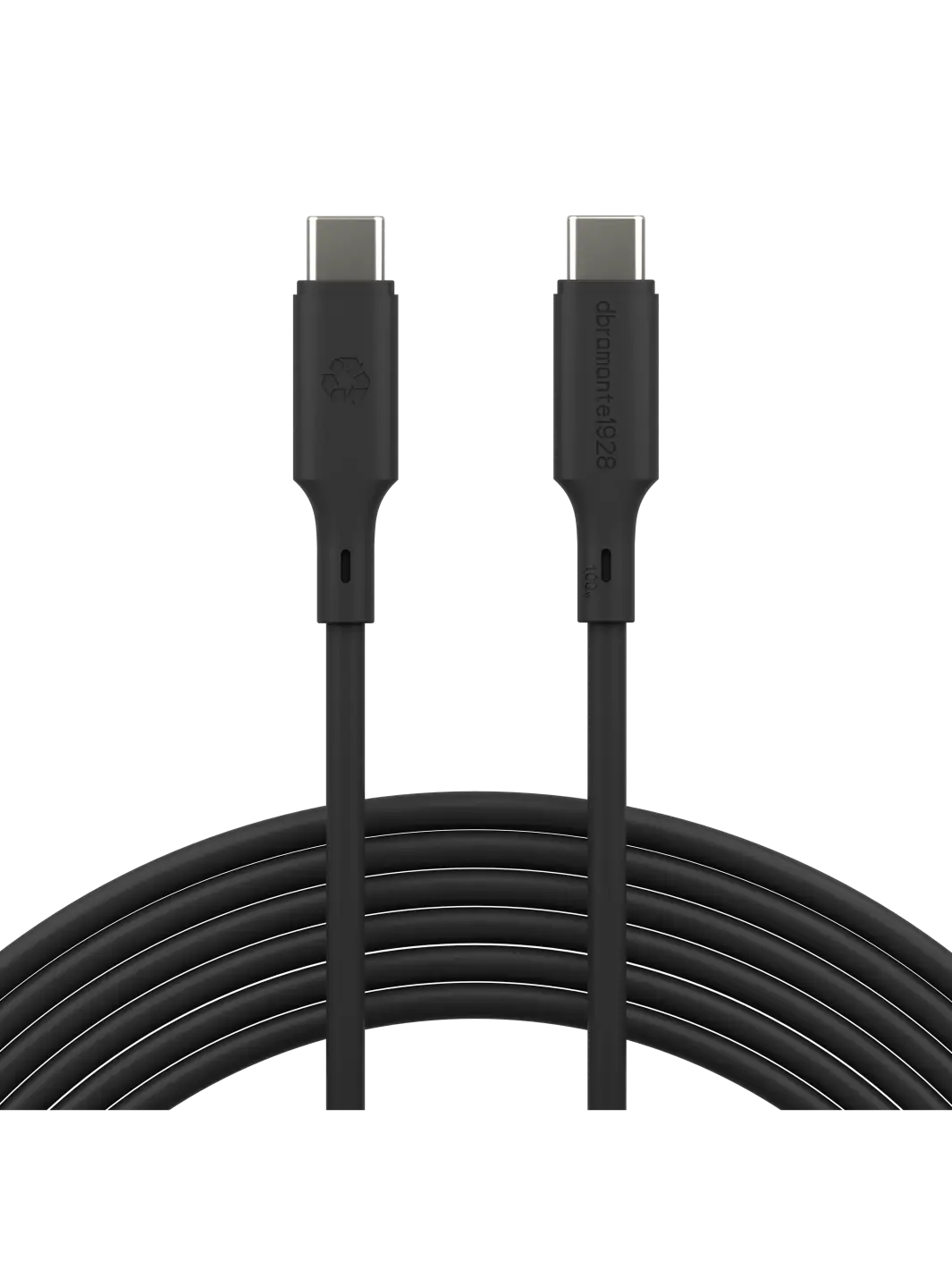 re-charge IT - Cable - 3m USB-C/USB-C 100W - Black Cable