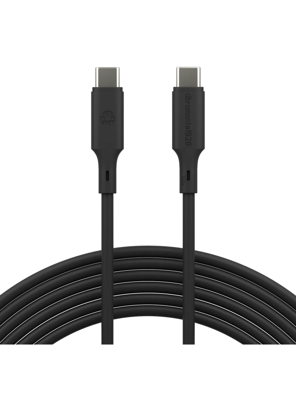 re-charge IT - Cable - 3m USB-C/USB-C 100W - Black Cable