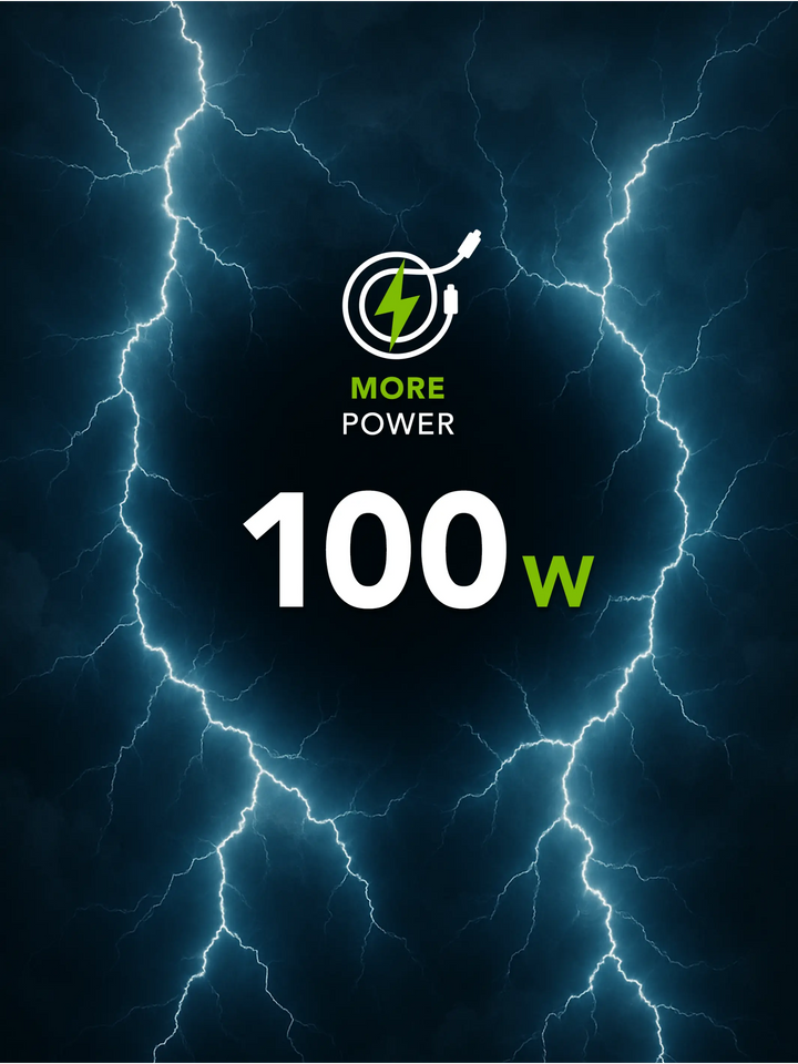 re-charge IT - Cable - 3m USB-C/USB-C 100W - White Cable