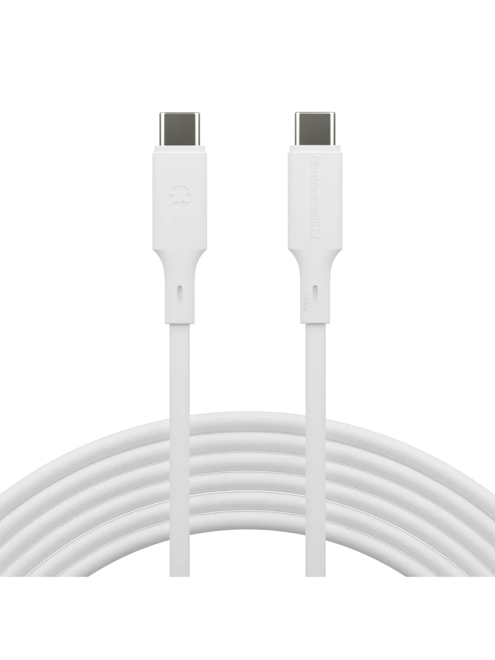 re-charge IT - Cable - 3m USB-C/USB-C 100W - White Cable
