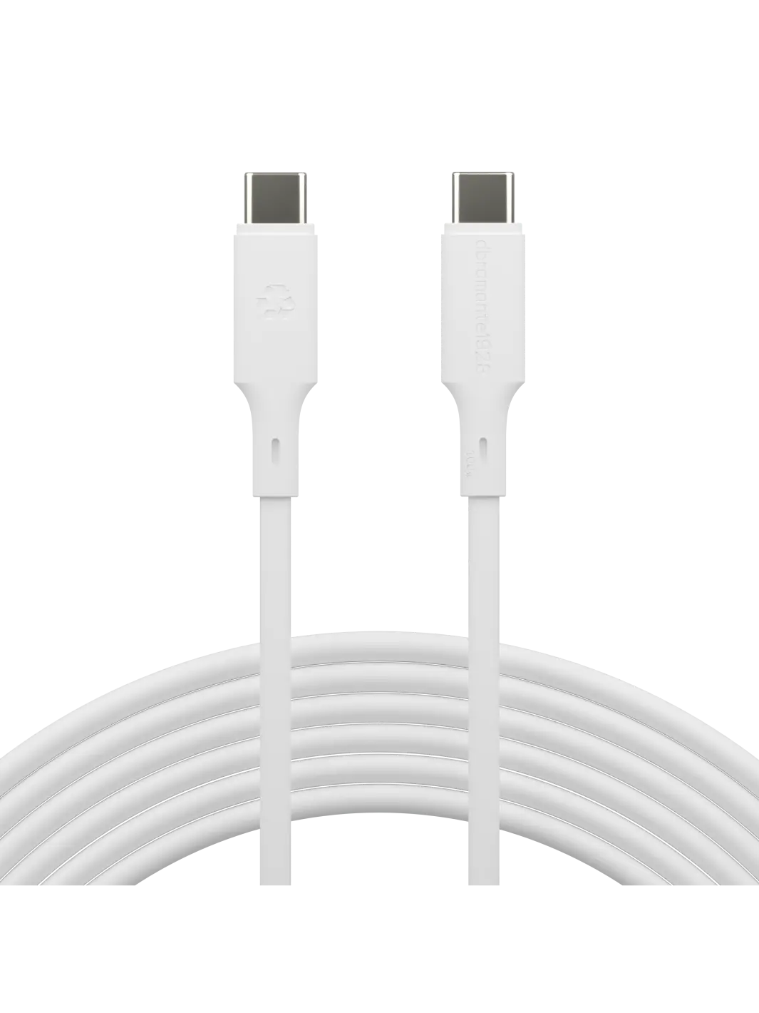 re-charge IT - Cable - 3m USB-C/USB-C 100W - White Cable