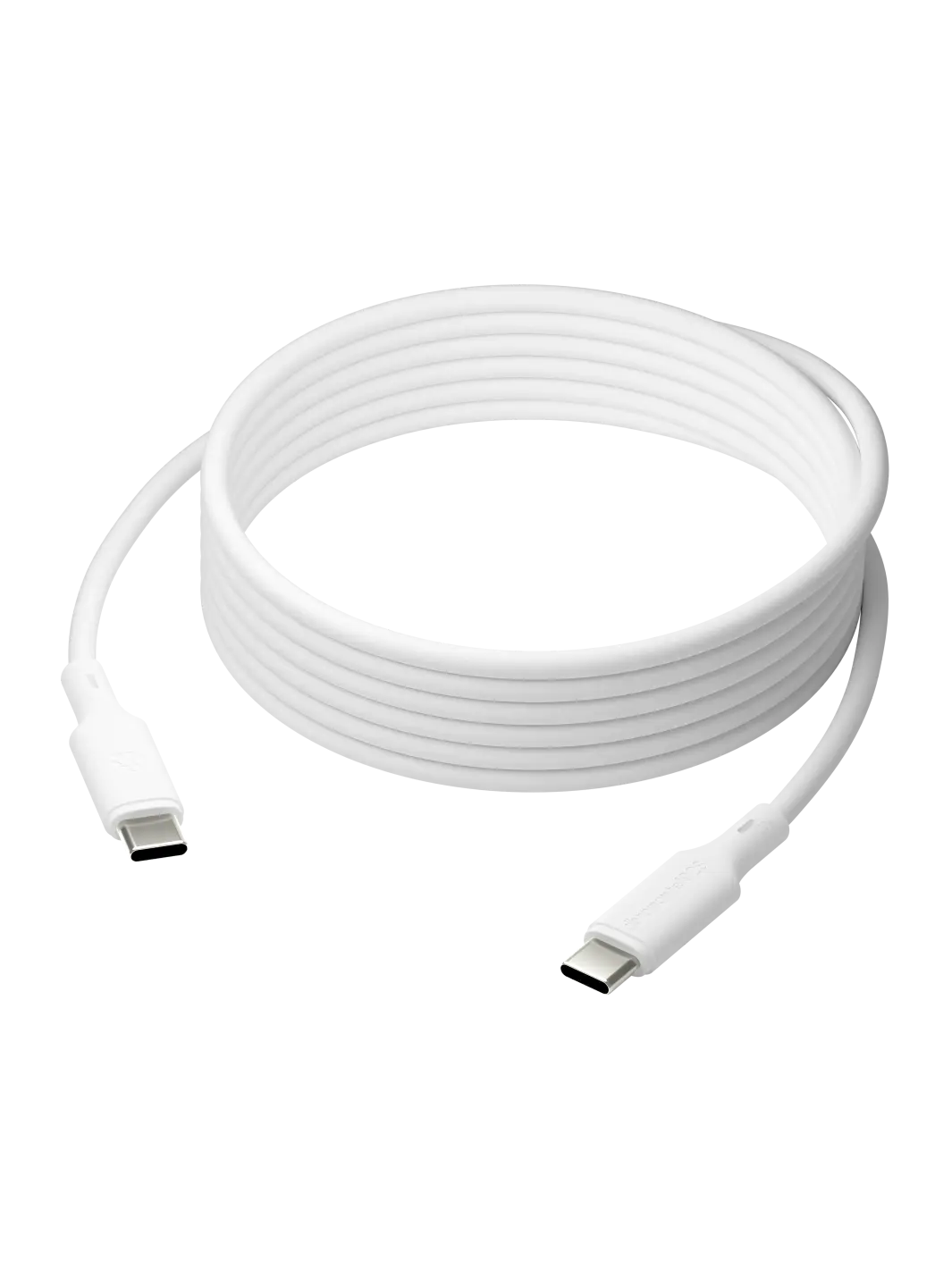 re-charge IT - Cable - 3m USB-C/USB-C 100W - White Cable