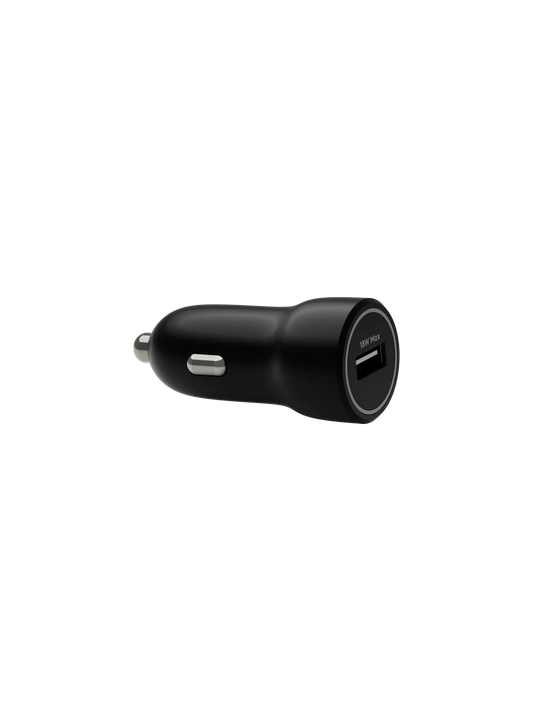 re-charge - Car Charger - USB-A 18W - Black