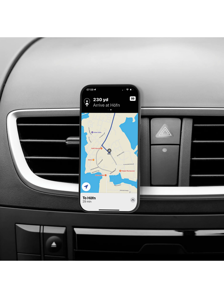 re-charge - Car Holder - MagSafe - Black Car Charger