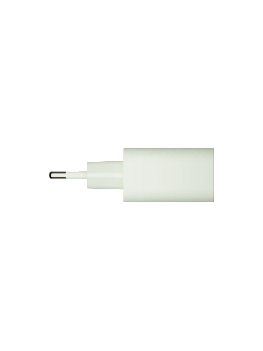 re-charge - EU-Wandladegerät USB-C 20W+USB-A 18W - Grün