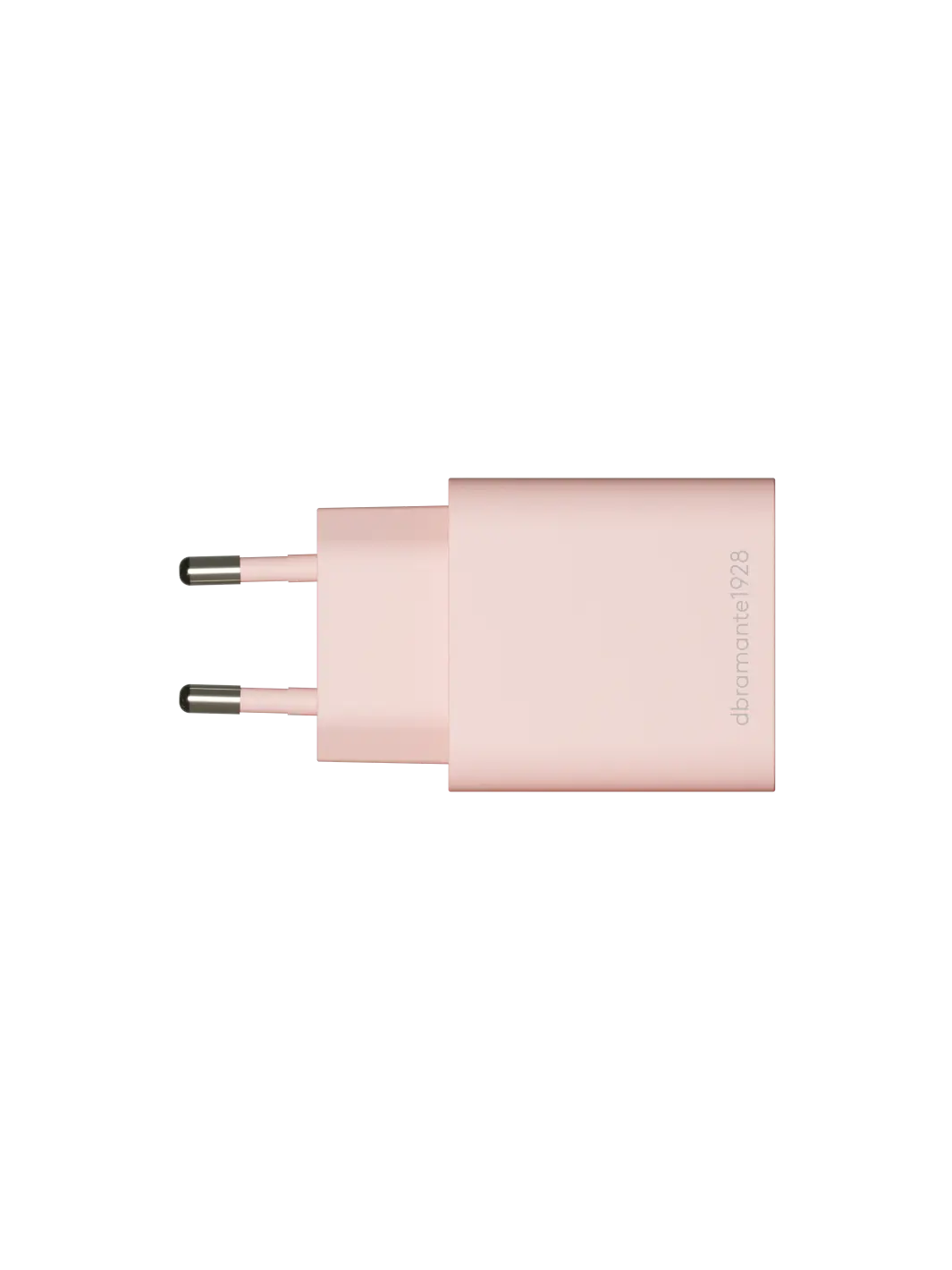 re-charge - EU-Wandladegerät USB-C 20W+USB-A 18W - Pink