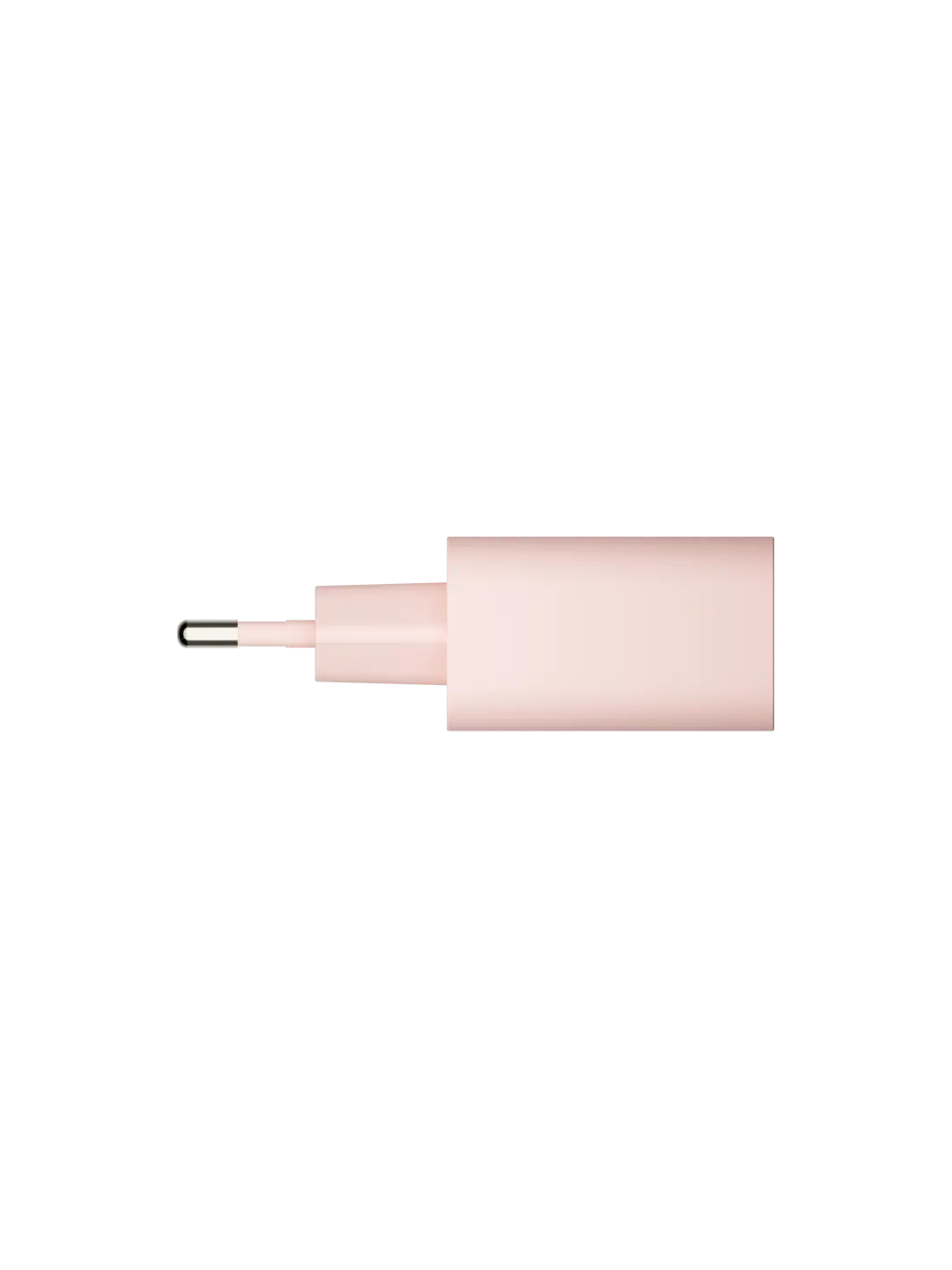 re-charge - EU-Wandladegerät USB-C 20W+USB-A 18W - Pink