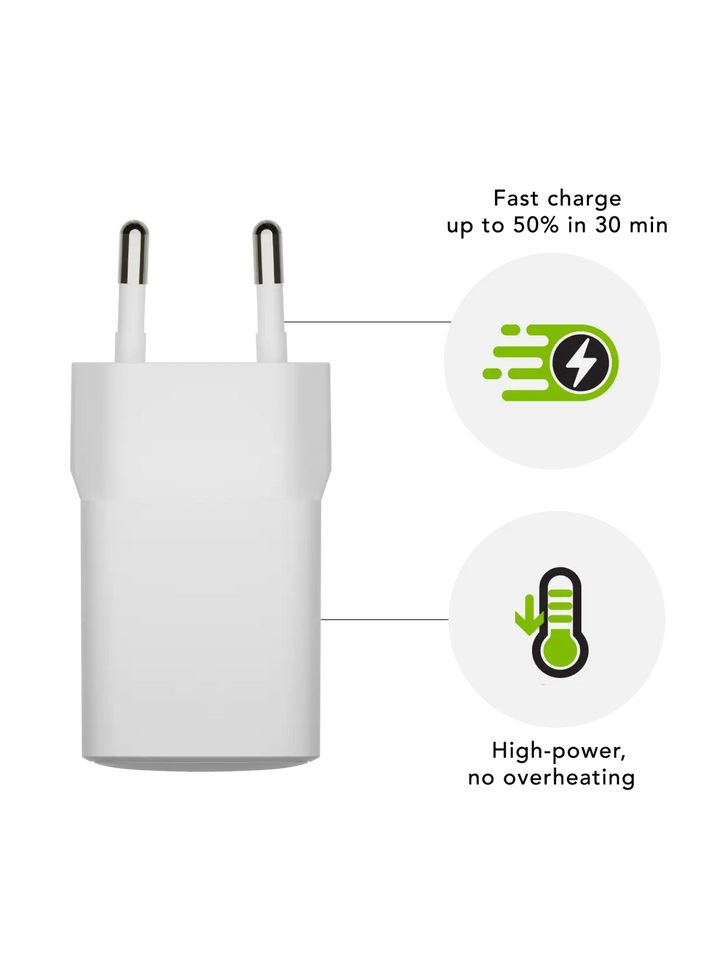WALL CHARGERS S White 18W 7,1 x 3,3 x 3,6 cm Wall chargers