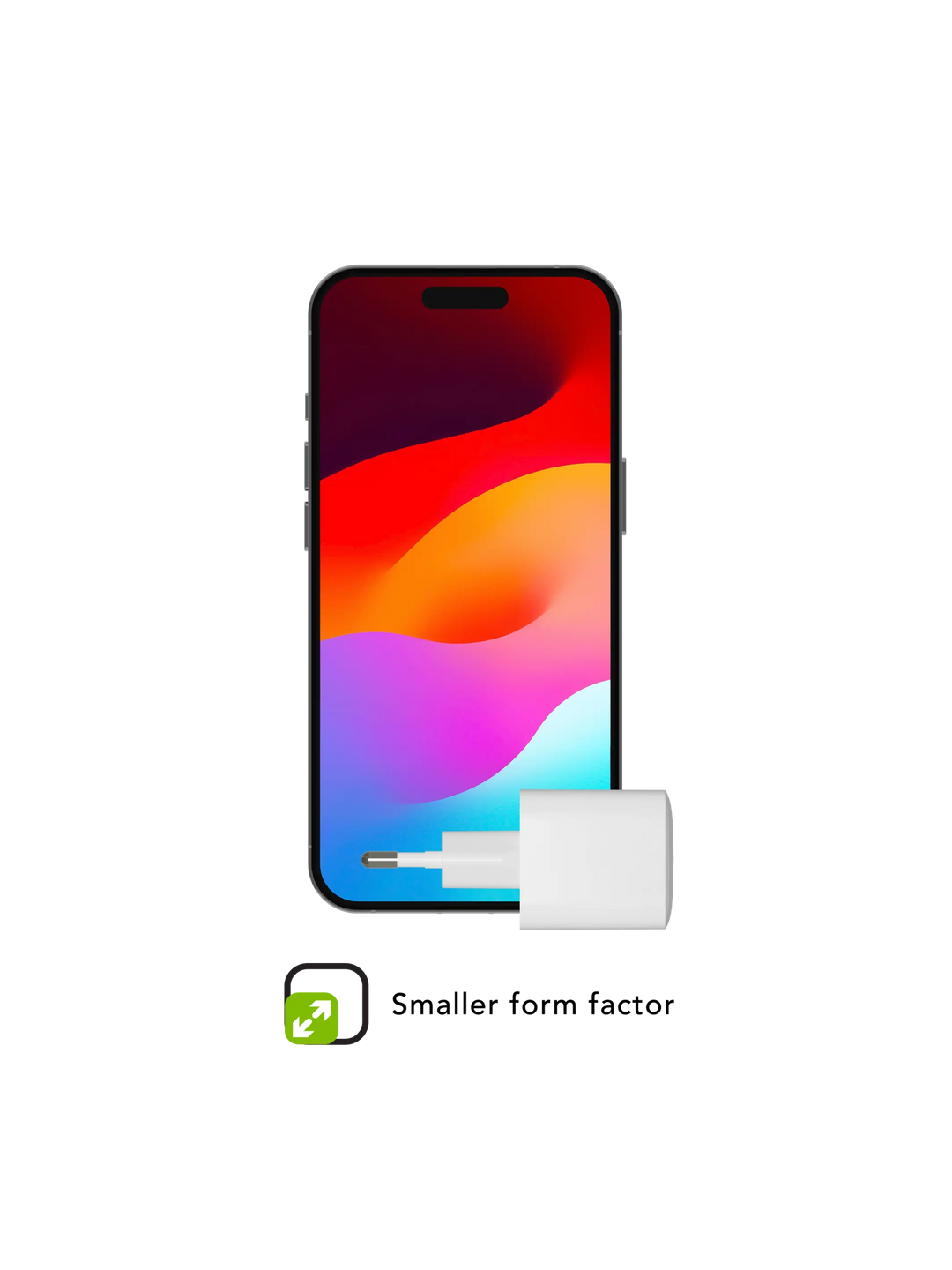 re-charge Pro - EU Wall Charger USB-A 18W - White Power Adapters & Chargers