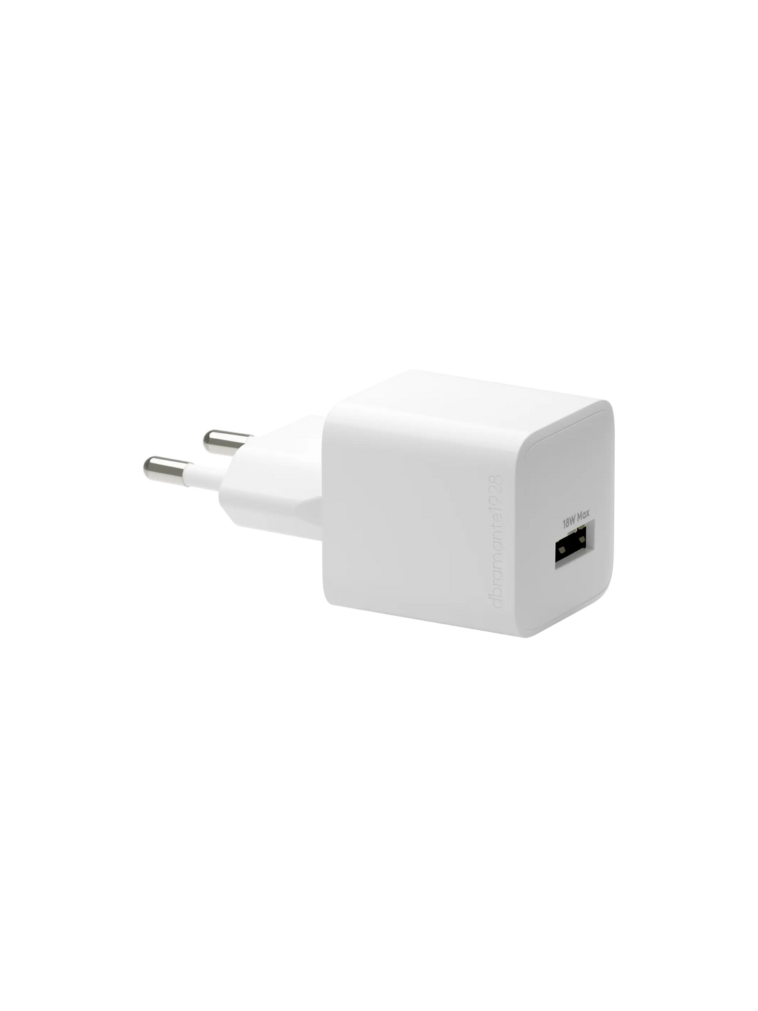 re-charge Pro - EU Wall Charger USB-A 18W - White Power Adapters & Chargers
